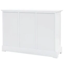 VidaXL Dressoir Met 3 Deuren 105x35x77,5 Cm MDF En Grenenhout -VIDAL Salle De Bain Winkel 2cf25901acd04698982e93d59c0218c8