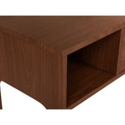 Beliani TV-kast CLINTON - Donkere Houtkleur Mdf -VIDAL Salle De Bain Winkel 329bfbcfed74428e8e7b7eb8c6858f8f