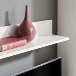 VidaXL Muurvitrine Tv-meubel Met LED-verlichting Wit 5-delig -VIDAL Salle De Bain Winkel 32d7a56afd4c411a821d9f6c46630852