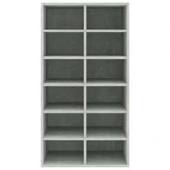 VidaXL Schoenenrek 54x34x100,5 Cm Bewerkt Hout Betongrijs -VIDAL Salle De Bain Winkel 3f5fd3ce40954befa9a0c1a00c63b5ad