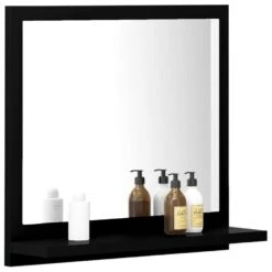 VidaXL Badkamerspiegel 40x10,5x37 Cm Spaanplaat Zwart -VIDAL Salle De Bain Winkel 3f793f65e70a44bc858359d9e9a0c54f