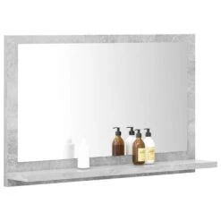 VidaXL Badkamerspiegel 60x10,5x37 Cm Spaanplaat Betongrijs -VIDAL Salle De Bain Winkel 419161477af64f56a326cc15d096bac1