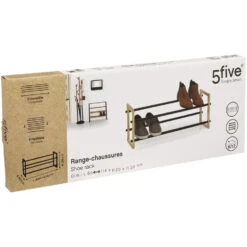 5Five Schoenenrek - Uitschuifbaar - 6-12 Paar Schoenen - 60 X 30 Cm -VIDAL Salle De Bain Winkel 42be515957a74763b4061c97b6bc89bb