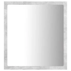 VidaXL Badkamerspiegel LED 40x8,5x37 Cm Acryl Betongrijs -VIDAL Salle De Bain Winkel 4fc1db8869fb45ff9489210668e198a4