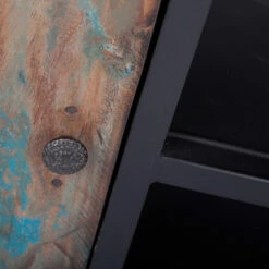 Giga Meubel TV Meubel Bruin - Metaal - 160cm - Kast Retro Groot -VIDAL Salle De Bain Winkel 53a9364631154e1a946f0fa388a42660