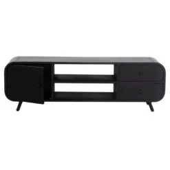 Giga Meubel Tv-Meubel Zwart Metaal - 45x160x50cm - Retro Tv-Meubel -VIDAL Salle De Bain Winkel 60f51228d7bc485189f3a28e5261f6a8