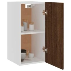 VidaXL Hangkast 29,5x31x60 Cm Bewerkt Hout Bruineikenkleurig -VIDAL Salle De Bain Winkel 63e13f6e76494346b454e77b746e70af