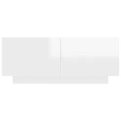 VidaXL Tv-meubel 100x35x40 Cm Spaanplaat Hoogglans Wit -VIDAL Salle De Bain Winkel 6b6d80a578d24f1e95306c7c5f964c9f