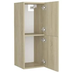 VidaXL Badkamerkast 30x30x80 Cm Spaanplaat Sonoma Eikenkleurig -VIDAL Salle De Bain Winkel 6cbe0581148e49daa041a8cec536dde9