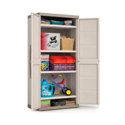 Keter Excellence XL Opbergkast Hoog - 4 Planken -VIDAL Salle De Bain Winkel 79dcf567aacc44fc9d21e44b7f80132f