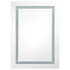 VidaXL Badkamerkast Met Spiegel En LED 50x13x70 Cm Eikenkleurig -VIDAL Salle De Bain Winkel 7dc41cb7caf94b2080d8723bee65df98
