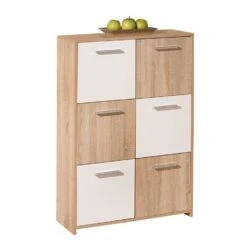 Dressoir Egadi - Bruin - 115x77x30 Cm