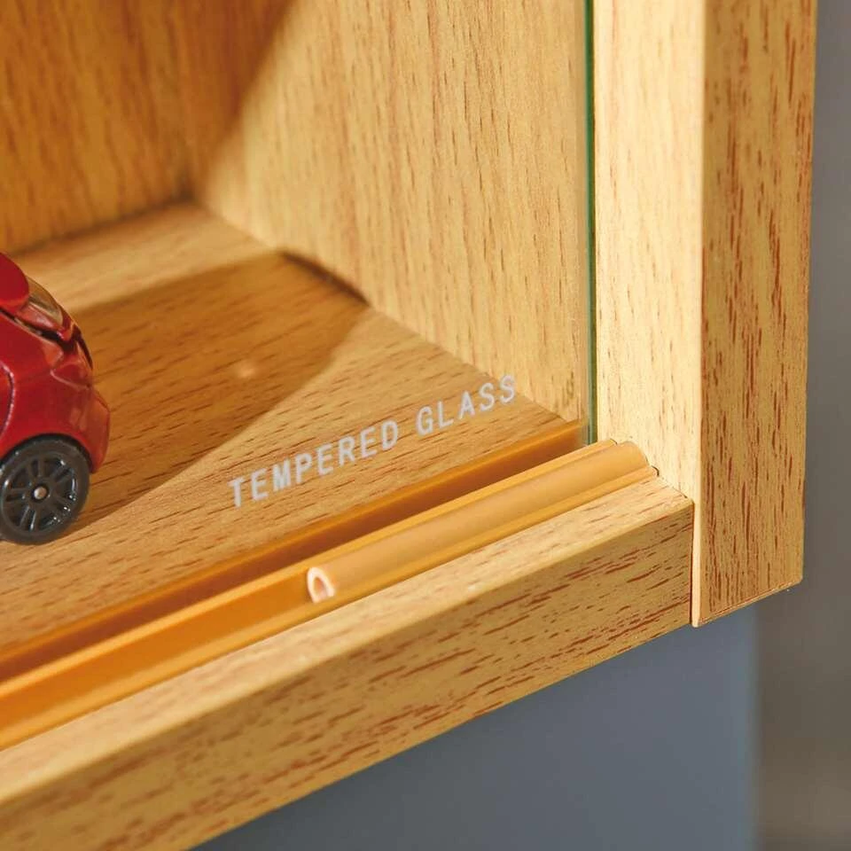 Vitrine Compilati - Beukenkleur - 60x80x9,5 Cm 4 Vitrine Compilati - Beukenkleur - 60x80x9,5 Cm - Afbeelding 4