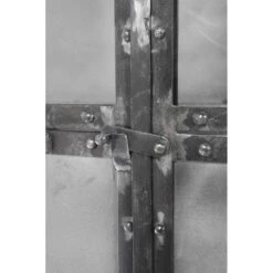 HSM Collection Vitrinekast Brooklyn - Zwart - 90x40x180 Cm -VIDAL Salle De Bain Winkel 81021296 0400