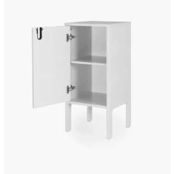 Tenzo Wandkast Uno 1-deurs - Wit - 89x40x40 Cm -VIDAL Salle De Bain Winkel 81023998 0200