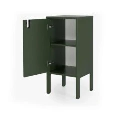 Tenzo Wandkast Uno 1-deurs - Groen - 89x40x40 Cm -VIDAL Salle De Bain Winkel 81024002 0300