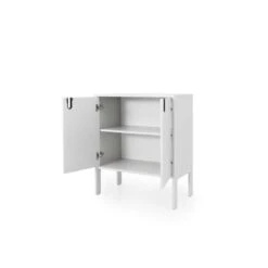 Tenzo Wandkast Uno 2-deurs - Wit - 89x76x40 Cm -VIDAL Salle De Bain Winkel 81024003 0600