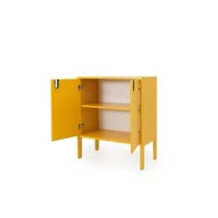 Tenzo Wandkast Uno 2-deurs - Mosterd - 89x76x40 Cm -VIDAL Salle De Bain Winkel 81024006 0700