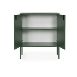 Tenzo Wandkast Uno 2-deurs - Groen - 89x76x40 Cm -VIDAL Salle De Bain Winkel 81024007 0500