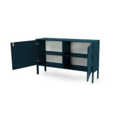 Tenzo Dressoir Uno 2-deurs - Petrol - 89x148x40 Cm -VIDAL Salle De Bain Winkel 81024014 0200