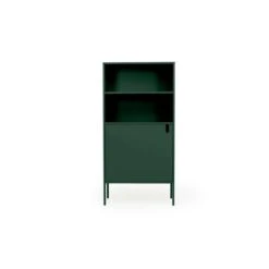 Tenzo Wandkast Uno 1-deurs - Groen - 152x76x40 Cm
