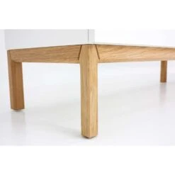 Tenzo Wandkast Patch - Eikenkleur/wit/eikenkleur - 138x92x40 Cm -VIDAL Salle De Bain Winkel 81024131 0700