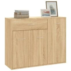 VidaXL Dressoir 88x30x70 Cm Bewerkt Hout Sonoma Eikenkleurig -VIDAL Salle De Bain Winkel 898d65d5c09b470bb31a57f3b1dfe54d