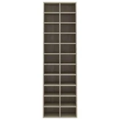 VidaXL Schoenenkast 54x34x183 Cm Bewerkt Hout Sonoma Eikenkleurig -VIDAL Salle De Bain Winkel 8a194b2ac51d4babba378f015f871382