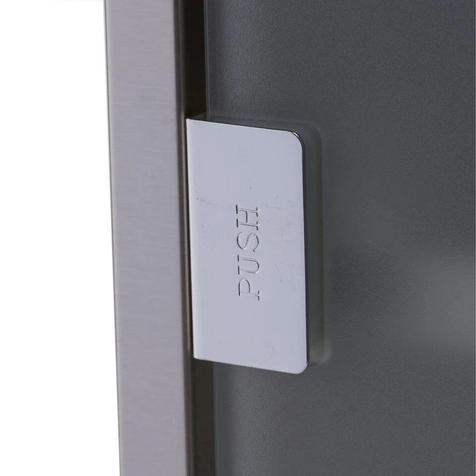 MSV Medicijnenkastje/EHBO Spullen - Rvs Met Glas - 30 X 45 X 12 Cm 2 MSV Medicijnenkastje/EHBO Spullen - Rvs Met Glas - 30 X 45 X 12 Cm - Afbeelding 2