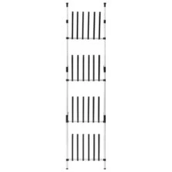VidaXL Laarzenrek Met Stangen Telescopisch Aluminium -VIDAL Salle De Bain Winkel 8eb39a841abe40c084064f84f009ff19