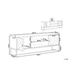 Beliani TV-kast NUEVA - Lichte Houtkleur Mdf 6 Beliani TV-kast NUEVA - Lichte Houtkleur Mdf -VIDAL Salle De Bain Winkel 9887bcbd52814db28b65ba88f45e1b28