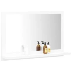 VidaXL Badkamerspiegel 60x10,5x37 Cm Bewerkt Hout Wit -VIDAL Salle De Bain Winkel a1227207bf514f94857330a563601a46