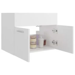 VidaXL Wastafelkast 60x38,5x46 Cm Spaanplaat Wit -VIDAL Salle De Bain Winkel a1e9da5e8dbc41f99dbd576433853a14