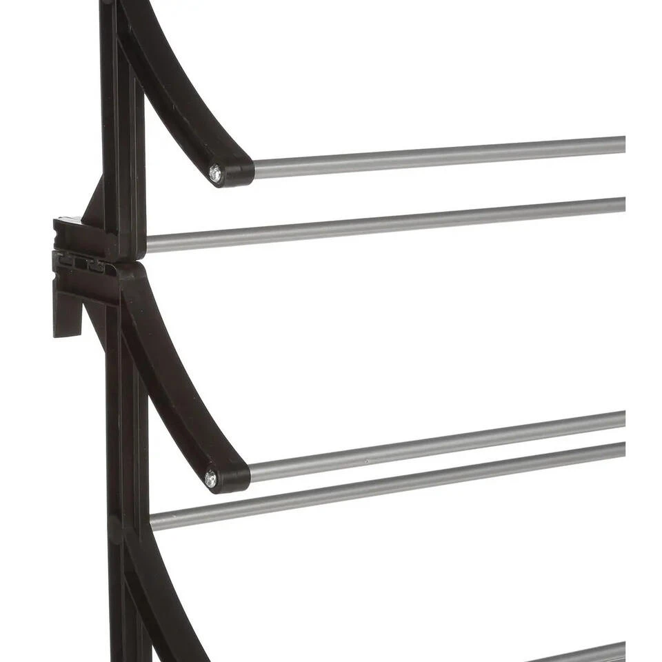 5Five Schoenenrek - Uitschuifbaar - 36 Paar Schoenen - 60 X 181 Cm 2 5Five Schoenenrek - Uitschuifbaar - 36 Paar Schoenen - 60 X 181 Cm - Afbeelding 2