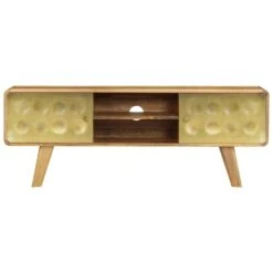 VidaXL Tv-meubel 120x30x45 Cm Massief Mangohout -VIDAL Salle De Bain Winkel a4e67771dd1642eca5a757db6ebb0bff