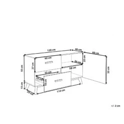 Beliani Sideboard FILI - Lichte Houtkleur Mdf 6 Beliani Sideboard FILI - Lichte Houtkleur Mdf -VIDAL Salle De Bain Winkel a6992ad411154aaabeccb1e740a2140f