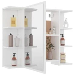 VidaXL Badkamerspiegelkast 80x20,5x64 Cm Bewerkt Hout Wit -VIDAL Salle De Bain Winkel afe0c86f36724913abd204726544ca8d