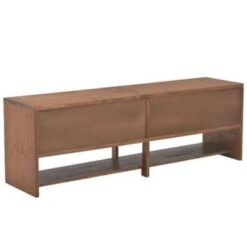 VidaXL Tv-meubel Met 4 Lades 120x30x40 Cm Massief Vurenhout -VIDAL Salle De Bain Winkel b079e63251f24617af5a26db3b1b722d
