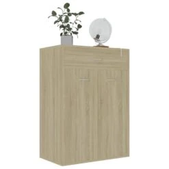 VidaXL Schoenenkast 60x35x84 Cm Bewerkt Hout Sonoma Eikenkleurig -VIDAL Salle De Bain Winkel c11c647f677f4420856853cd2a8a910b