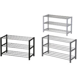 Rousseau Schoenenrek Sam Metaal - Zwart -VIDAL Salle De Bain Winkel c15bdd7003ef4380b10fe98673e53e18