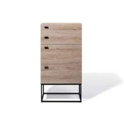 Beliani Commode ACRA - Lichte Houtkleur Vezelplaat -VIDAL Salle De Bain Winkel ceb37ca2c2c841bcac9476706c430487