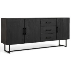 Pristina Dressoir Zwart 180cm -VIDAL Salle De Bain Winkel cf8b02ecff614710b91579ed98a1412b