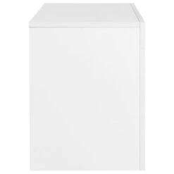 VidaXL Tv-meubel Met LED-verlichting 130x35x45 Cm Hoogglans Wit -VIDAL Salle De Bain Winkel d8be00bddb1245fe9b93b5f02644a989