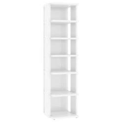 VidaXL Schoenenkasten 2 St 27,5x27x102 Cm Hoogglans Wit -VIDAL Salle De Bain Winkel e0a5037e638a40ec9c4d00944fa6377c