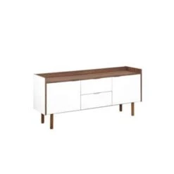 Beliani Sideboard MADERA - Wit Vezelplaat, Mdf -VIDAL Salle De Bain Winkel e0b9c83f0bcb4528b3ccb64407edf98e