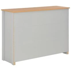 VidaXL Dressoir 112x35x81 Cm Grijs -VIDAL Salle De Bain Winkel e1b815b281ea4cab8f2c0e2c300985ac
