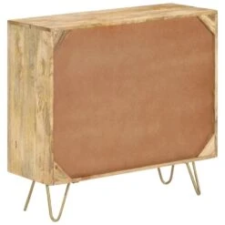 VidaXL Dressoir 80x30x75 Cm Massief Mangohout -VIDAL Salle De Bain Winkel e9a0d835cb62425680fcda57e7e94e3c