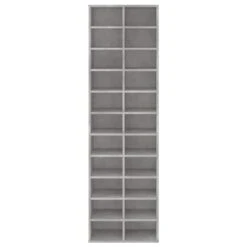 VidaXL Schoenenkast 54x34x183 Cm Bewerkt Hout Betongrijs -VIDAL Salle De Bain Winkel ebb27afb296c4a49bf8deec3a4f19d6e