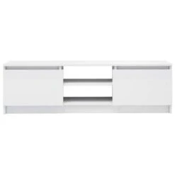 VidaXL Tv-meubel 120x30x35,5 Cm Bewerkt Hout Hoogglans Wit -VIDAL Salle De Bain Winkel ecd18520bb474a6a9cc29c84e253771d