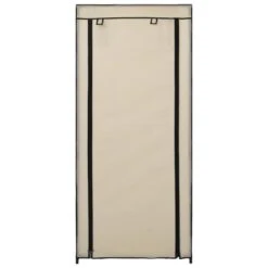 VidaXL Schoenenkast Met Hoes 58x28x106 Cm Stof Crème -VIDAL Salle De Bain Winkel ee1bd7219ecd45ffa706acaeccac4d5c